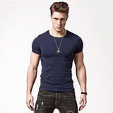 round neck pure color