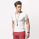 round neck pure color