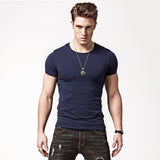 round neck pure color