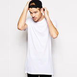 zipper long t shirt fashion design