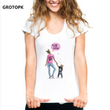 Women Tshirt Super Mama and Baby Boy