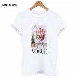 VOGUE Punk Princess Print T Shirt