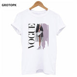 VOGUE Punk Princess Print T Shirt