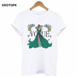 VOGUE Punk Princess Print T Shirt