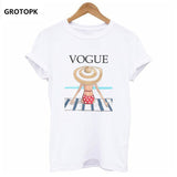VOGUE Punk Princess Print T Shirt