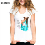 BUT FIRST COFFEE Female T-shirt