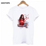 WINE GIRL Female T-shirt