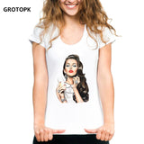Wine Not Sexy Lady Print