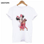 Mickey Girl Cartoon Female T-shirt